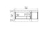 Ecosmart Fire Flex 60BY.BXR Bay Fireplace Insert - Black Finish / Black Burner - ESF.FX.60BY.BXR.B